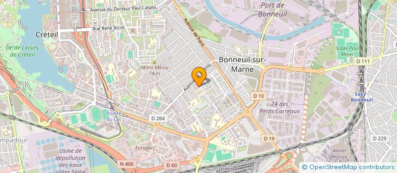 localisation de l'entreprise MADAME STEPHANIE MOULANIER à BONNEUIL-SUR-MARNE