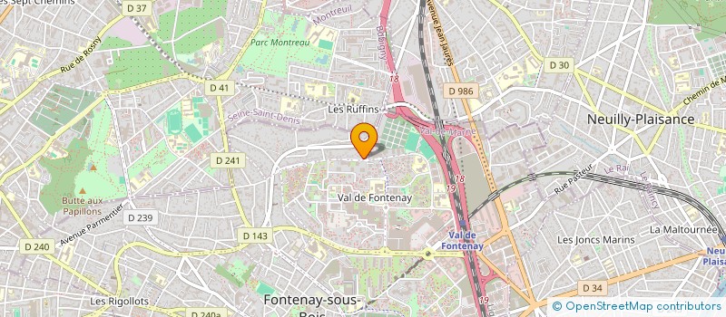 localisation de l'entreprise MADAME STEPHANIE MOULAY à FONTENAY-SOUS-BOIS