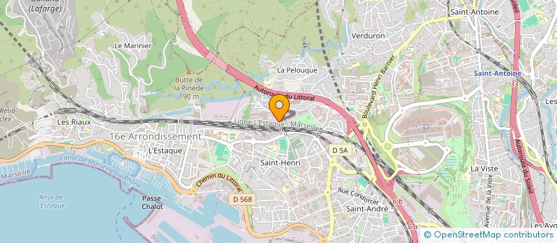 localisation de l'entreprise MADAME STEPHANIE MOULLET  MARSEILLE