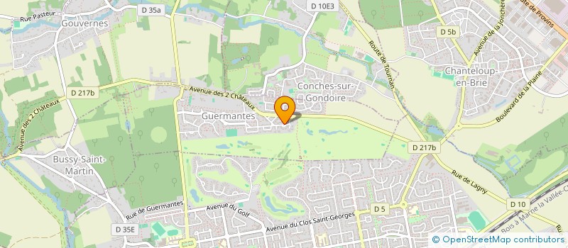 localisation de l'entreprise MADAME STEPHANIE MOURADIAN  GUERMANTES