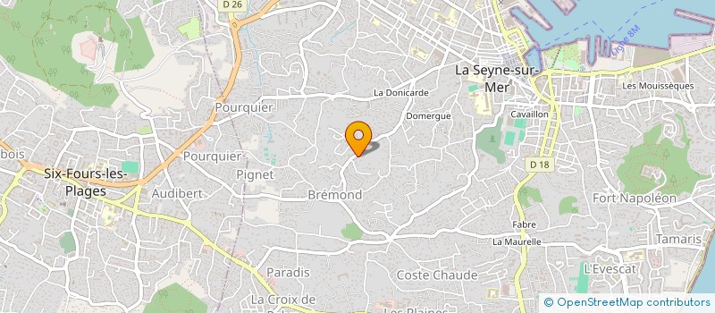 localisation de l'entreprise MADAME STEPHANIE MOUTTE à LA SEYNE-SUR-MER