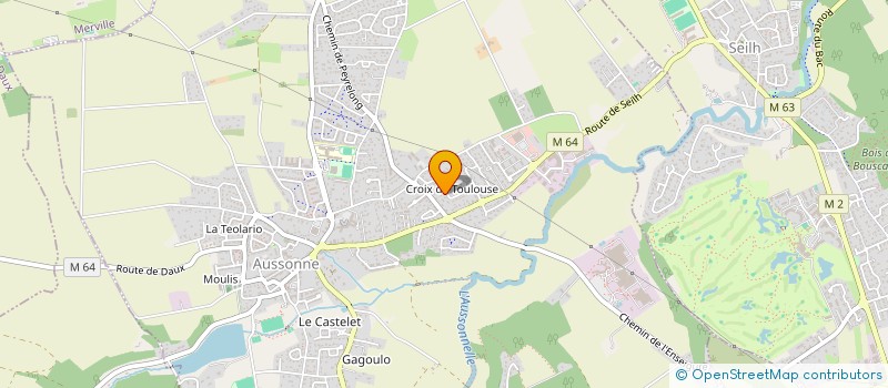 localisation de l'entreprise MADAME STEPHANIE MOUZAWAK  AUSSONNE