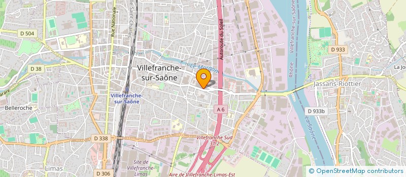 localisation de l'entreprise MADAME STEPHANIE MRALEM  VILLEFRANCHE-SUR-SAONE