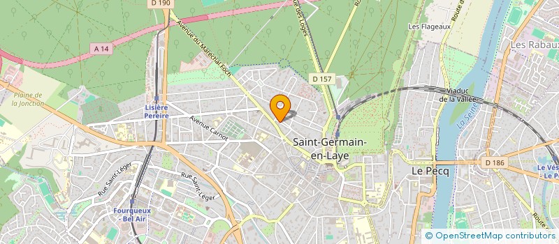 localisation de l'entreprise MADAME STEPHANIE MUGNIER à SAINT-GERMAIN-EN-LAYE