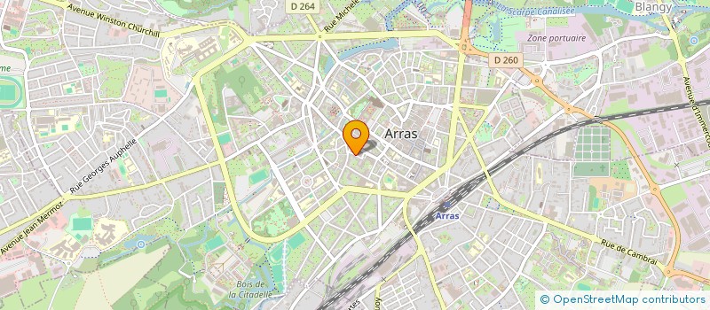 localisation de l'entreprise MADAME STEPHANIE MULIER à ARRAS