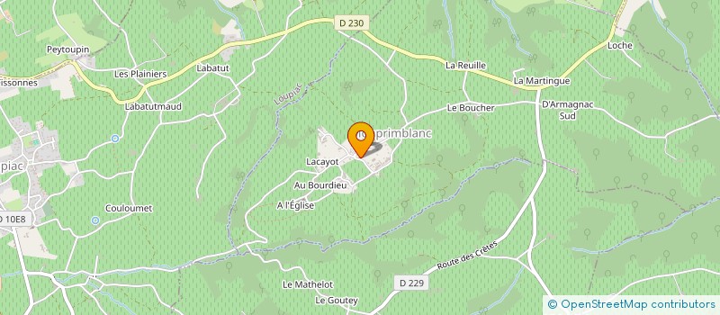 localisation de l'entreprise MADAME STEPHANIE MULLER  MONPRIMBLANC