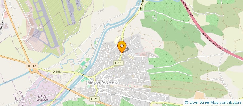 localisation de l'entreprise MADAME STEPHANIE MULLER  LANCON-PROVENCE