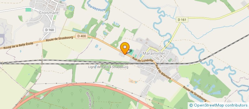 localisation de l'entreprise MADAME STEPHANIE MULLER  MARAINVILLER