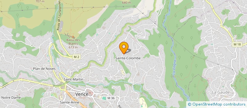 localisation de l'entreprise MADAME STEPHANIE MUNIER à VENCE