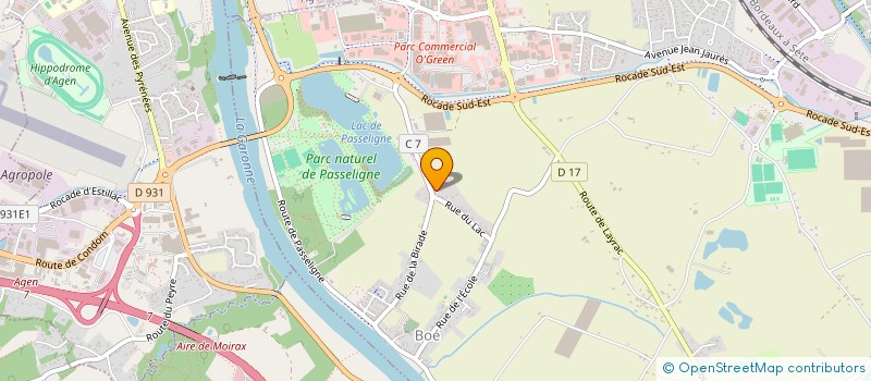 localisation de l'entreprise MADAME STEPHANIE MURAT  BOE