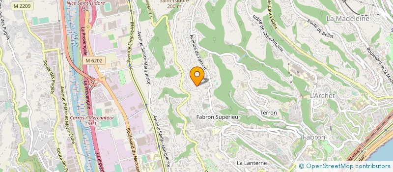 localisation de l'entreprise MADAME STEPHANIE MUSELLI à NICE
