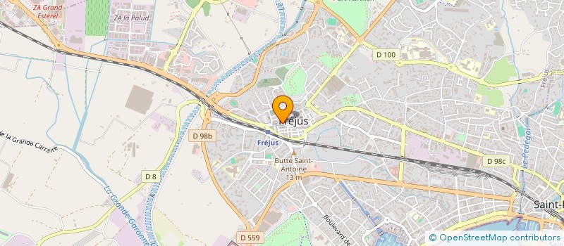 localisation de l'entreprise MADAME STEPHANIE MUSSO à FREJUS