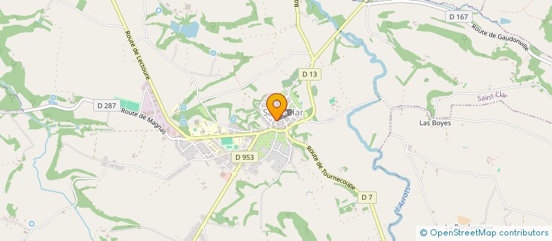 localisation de l'entreprise MADAME STEPHANIE NACEUR  SAINT-CLAR