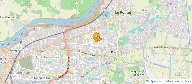 localisation de l'entreprise MADAME STEPHANIE NADON  CHANTEMERLE-LES-GRIGNAN