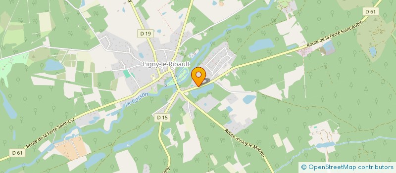 localisation de l'entreprise MADAME STEPHANIE NAUD à LIGNY-LE-RIBAULT