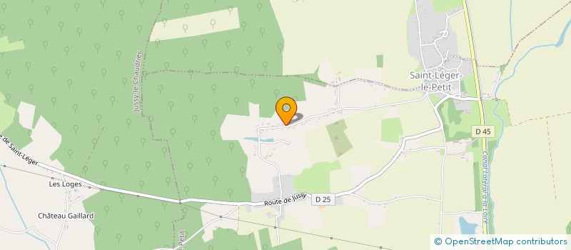 localisation de l'entreprise MADAME STEPHANIE NAULT  SAINT-LEGER-LE-PETIT