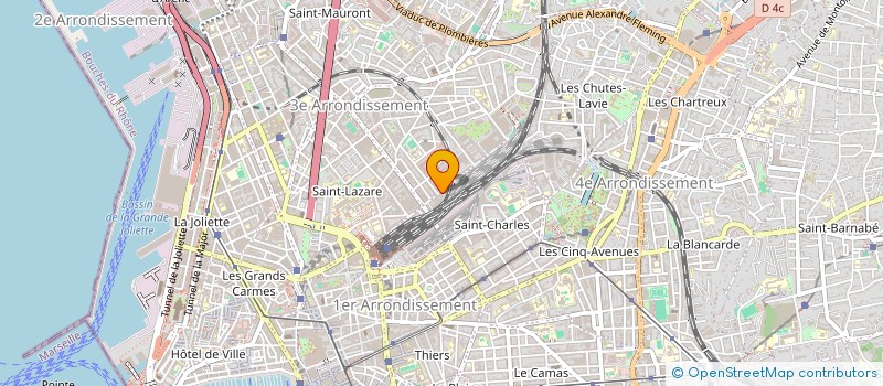 localisation de l'entreprise MADAME STEPHANIE NAVA  MARSEILLE