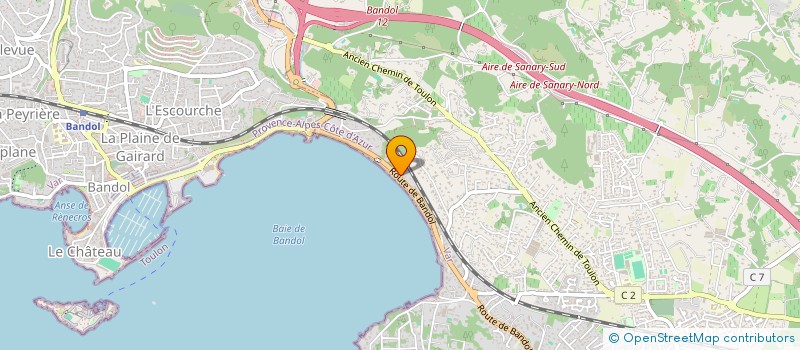 localisation de l'entreprise MADAME STEPHANIE NAVARRA  SANARY-SUR-MER