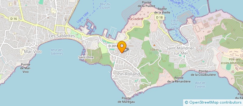 localisation de l'entreprise MADAME STEPHANIE NAVEAU  SAINT-MANDRIER-SUR-MER