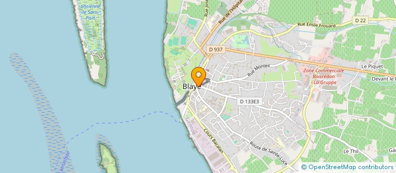 localisation de l'entreprise MADAME STEPHANIE NEGRIER à BLAYE