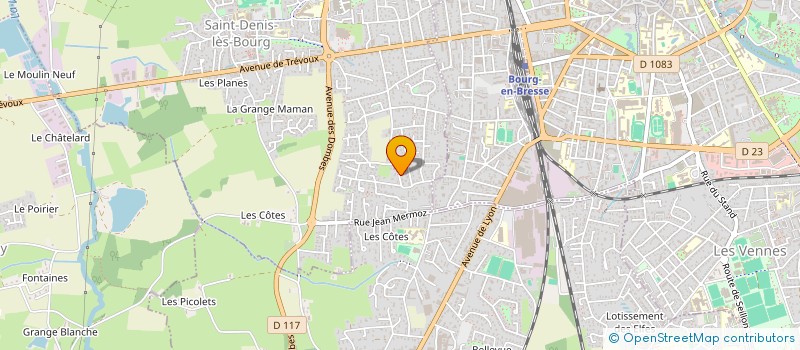 localisation de l'entreprise MADAME STEPHANIE NEUTE à SAINT-DENIS-LES-BOURG