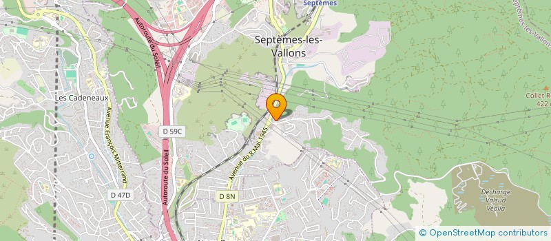 localisation de l'entreprise MADAME STEPHANIE NEYROLLES à SEPTEMES-LES-VALLONS