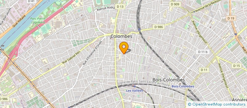 localisation de l'entreprise MADAME STEPHANIE NICOCIA à COLOMBES