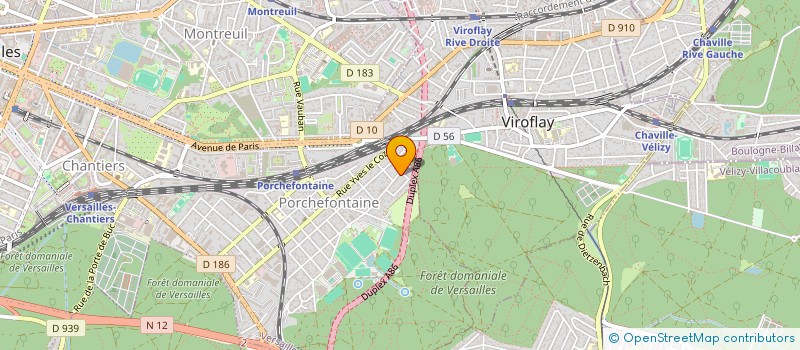 localisation de l'entreprise MADAME STEPHANIE NICOLAS à VERSAILLES