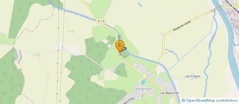 localisation de l'entreprise MADAME STEPHANIE NICOLAZZI  CHEVENON