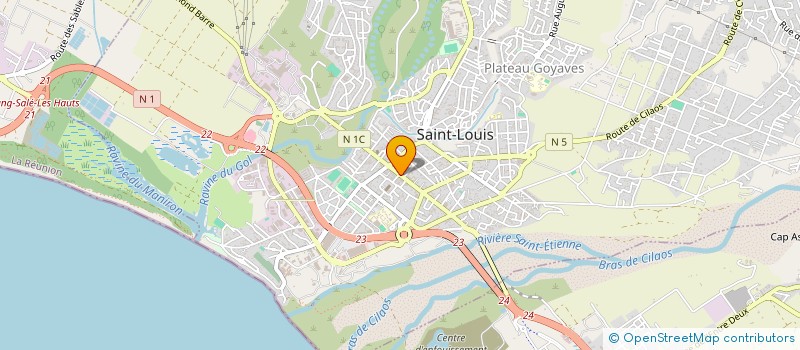 localisation de l'entreprise MADAME STEPHANIE NIRLO à SAINT-PAUL