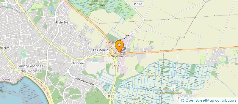 localisation de l'entreprise MADAME STEPHANIE NOEL  SAINT-GEORGES-DE-DIDONNE