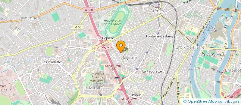 localisation de l'entreprise MADAME STEPHANIE NOISIER à TOULOUSE