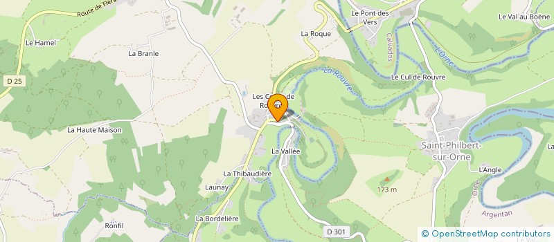 localisation de l'entreprise MADAME STEPHANIE NORMANT à MENIL-HUBERT-SUR-ORNE
