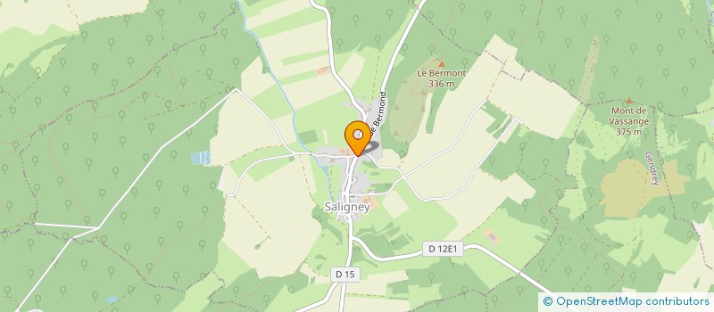 localisation de l'entreprise MADAME STEPHANIE NOSJEAN  SALIGNEY