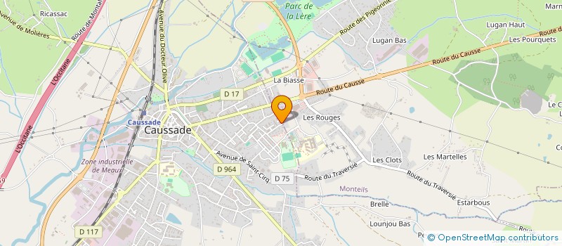 localisation de l'entreprise MADAME STEPHANIE NOVELLA  CAUSSADE