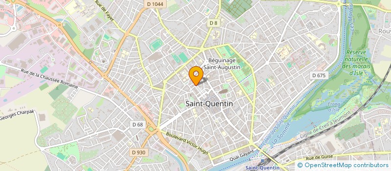 localisation de l'entreprise MADAME STEPHANIE NOYON à SAINT-QUENTIN