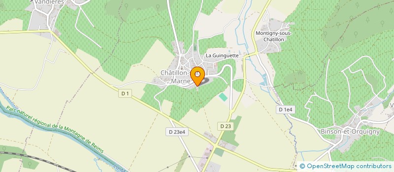 localisation de l'entreprise MADAME STEPHANIE OBERT  CHATILLON-SUR-MARNE