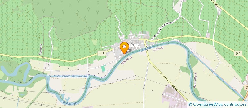 localisation de l'entreprise MADAME STEPHANIE OCIO  CUMIERES