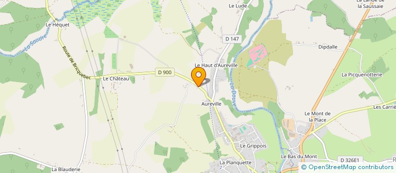 localisation de l'entreprise MADAME STEPHANIE ODETTE MAR PREVEL  SAINT-SAUVEUR-LE-VICOMTE