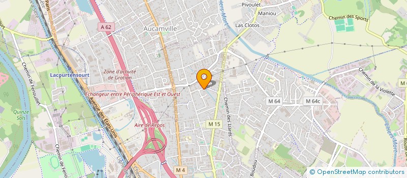 localisation de l'entreprise MADAME STEPHANIE OGEZ  TOULOUSE