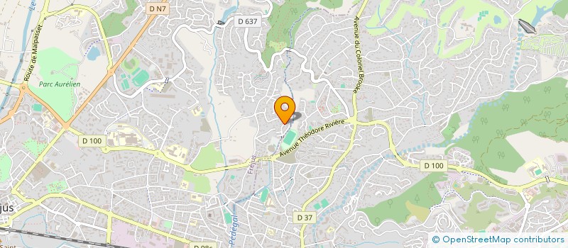 localisation de l'entreprise MADAME STEPHANIE OHANA à FREJUS