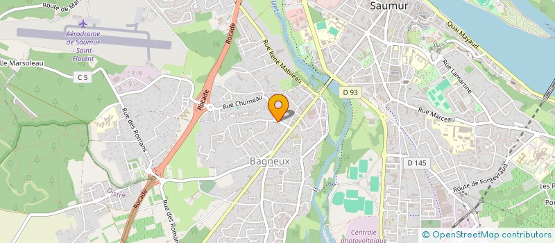 localisation de l'entreprise MADAME STEPHANIE OLIVER  SAUMUR