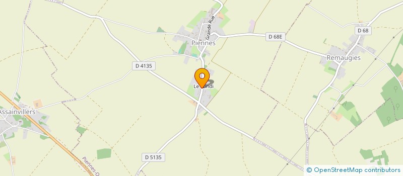 localisation de l'entreprise MADAME STEPHANIE OREN  PIENNES-ONVILLERS