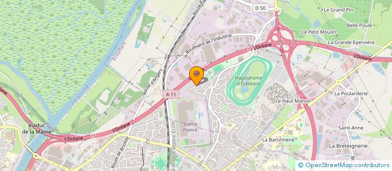 localisation de l'entreprise MADAME STEPHANIE ORHON  ECOUFLANT