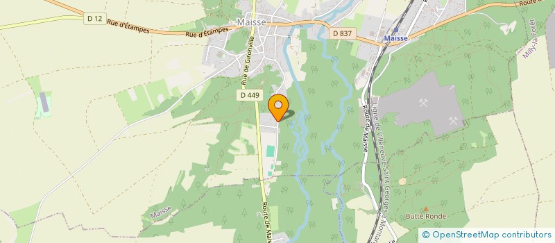 localisation de l'entreprise MADAME STEPHANIE ORNEME  MAISSE