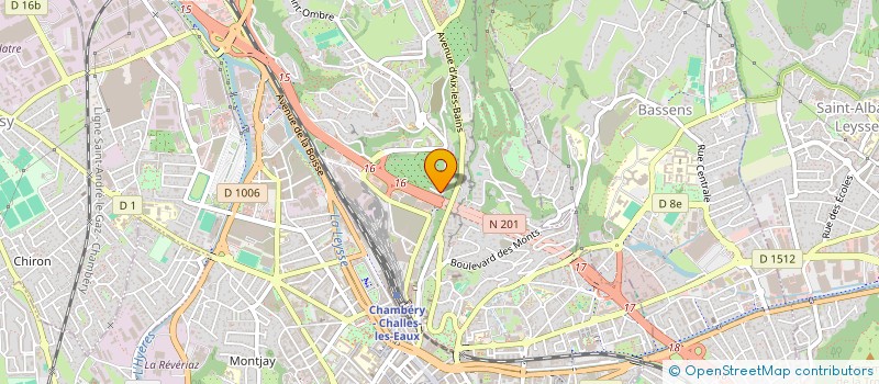 localisation de l'entreprise MADAME STEPHANIE OTTAVIANI à CHAMBERY