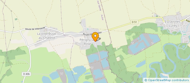 localisation de l'entreprise MADAME STEPHANIE OUDARD  PERIGNY-LA-ROSE