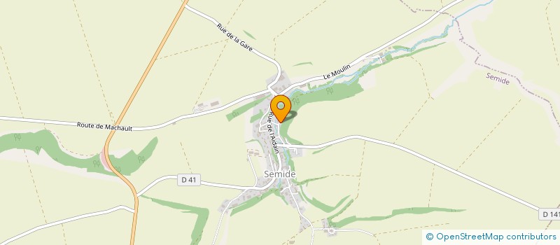 localisation de l'entreprise MADAME STEPHANIE OUDIN  SEMIDE