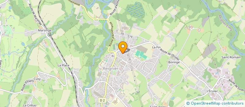 localisation de l'entreprise MADAME STEPHANIE OUDOT à REIGNIER-ESERY
