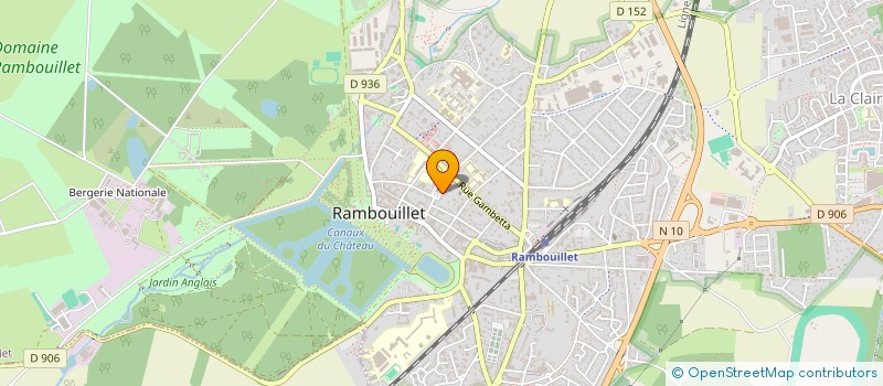 localisation de l'entreprise MADAME STEPHANIE OUDOT à RAMBOUILLET